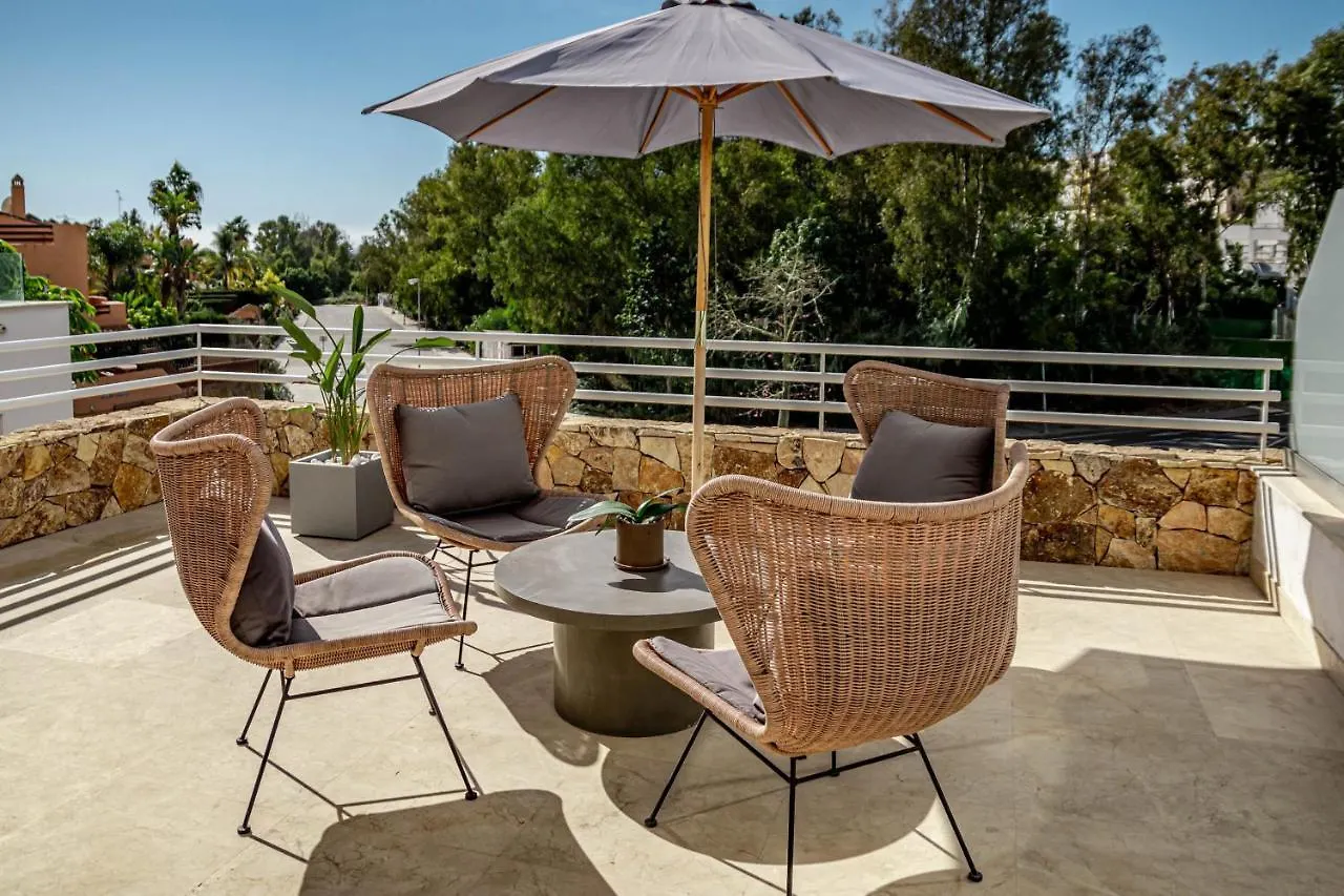 Luxury 3 Bedroom Townhouse On Marbellas Golden Mile With Walking Distance Puerto Banus Marbella